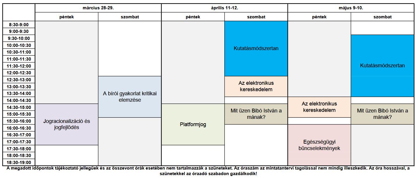 2024-25 OSZ - Orarend 1 -2024-25. 2 szemeszter.JPG